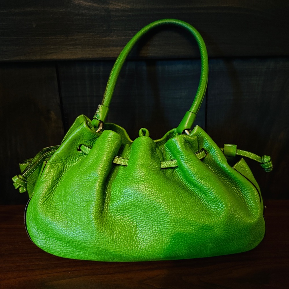 Kate Spade Green Leather Handbag